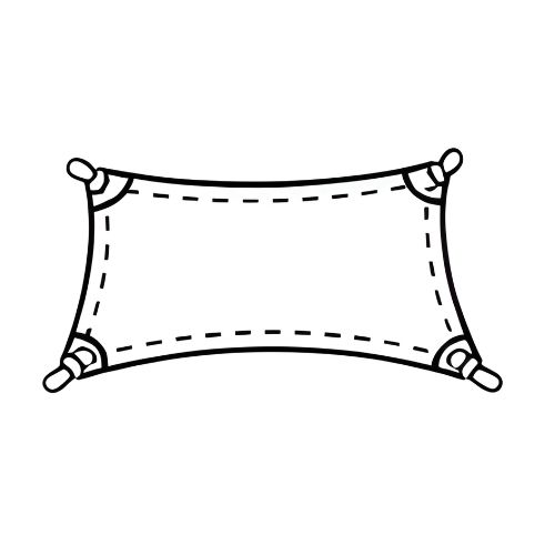 Voile d'ombrage Trapèze Essentiel