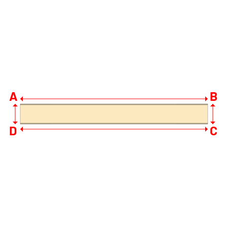 Bâche Rectangle en Protect 670 : La référence en matière de protection étanche Beige ral 1015 - 8.00x0.86m