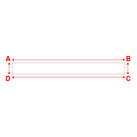 Bâche Rectangle en Protect 670 : La référence en matière de protection étanche Blanc RAL 9016 - 30.00x3.00m