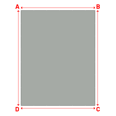 Bâche Rectangle en Protect 670 : La référence en matière de protection étanche Gris clair RAL 7038 - 14.00x18.00m