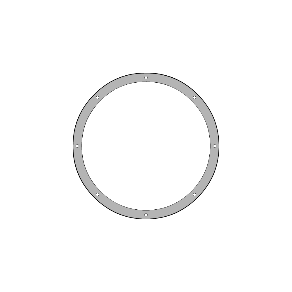 Bâche plate ronde en Protect 670 : La référence en matière de protection étanche Blanc RAL 9016 d'une diamètre de 20m