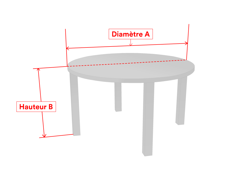 Table de jardin ronde - Protect 670 : La référence en matière de protection étanche Blanc RAL 9016