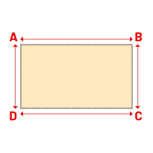 Bâche Rectangle en Protect 670 : La référence en matière de protection étanche Beige ral 1015 - 4.70x2.70m