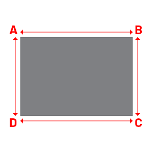 Bâche Rectangle en CoverEco 640 : une bâche simple & efficace Ecolac 640 - 7196 (RAL 7037) - 5.00x3.50m