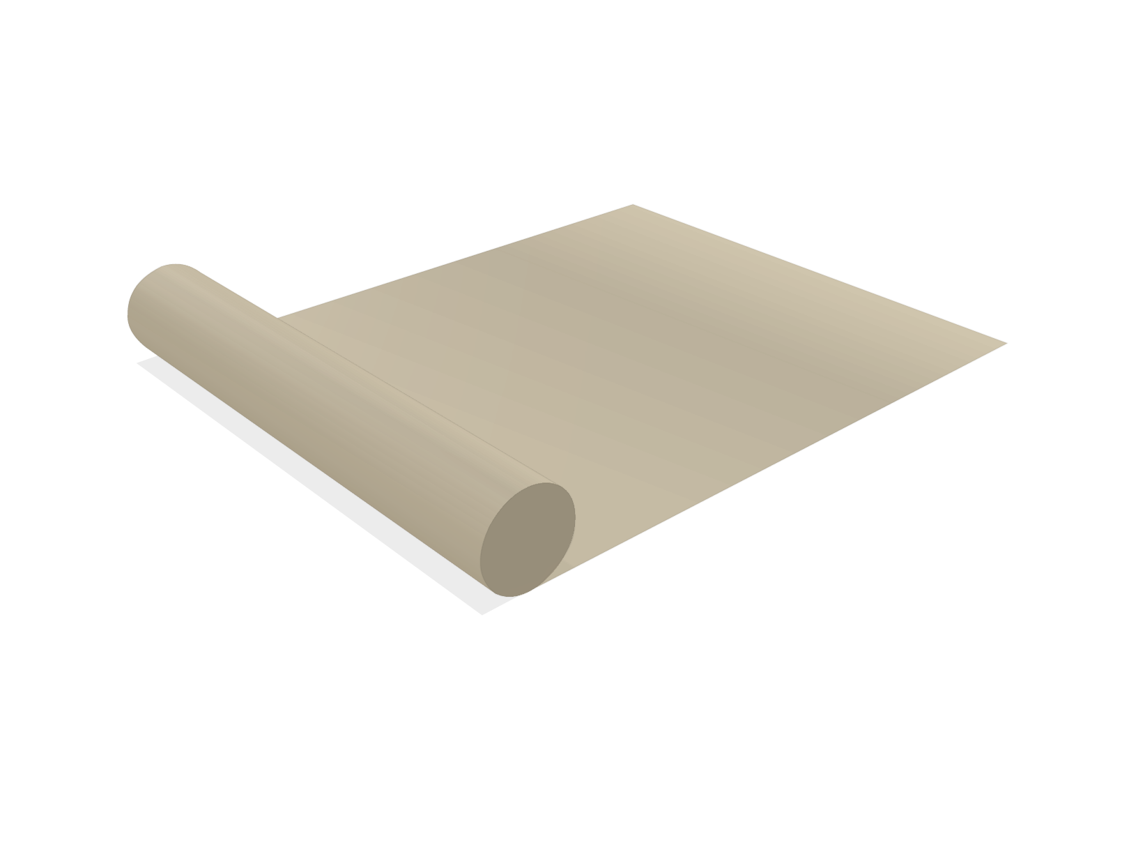 Bâche à la coupe - 1m X 2.7m - Protect 670 : La référence en matière de protection étanche Beige ral 1015