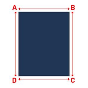 Bâche Rectangle en Soltis 502 Proof : bâche spéciale protection solaire & grand choix de coloris Bleu Marine - 502V3-1125C - 3.00x3.80m