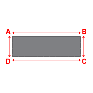 Bâche Rectangle en CoverEco 640 : une bâche simple & efficace Ecolac 640 - 7196 (RAL 7037) - 5.50x1.70m