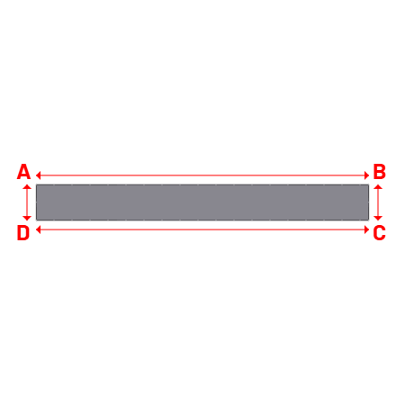 Bâche Rectangle en Protect 600 M1 : Résistance à la flamme exceptionnelle Coloris 693 - 23.00x2.50m