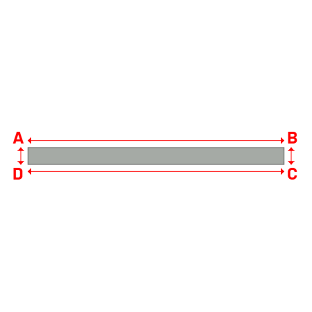 Bâche Rectangle en Protect 670 : La référence en matière de protection étanche Gris clair RAL 7038 - 30.00x2.00m