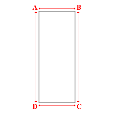 Bâche Rectangle en MaxiProtect 900 : Protection & grammage renforcé Blanc signalisation RAL 9016 - 31066 - 2.41x6.00m