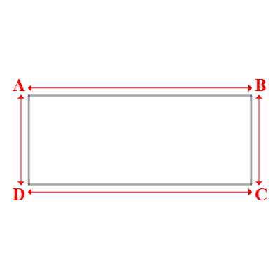 Bâche Rectangle en MaxiProtect 900 : Protection & grammage renforcé Blanc signalisation RAL 9016 - 31066 - 6.00x2.41m