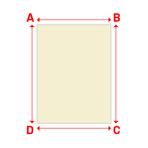 Bâche Rectangle en AustralMesh - Toile d'ombrage ajourée Naturel (759 AustralMesh) - 1.50x2.00m