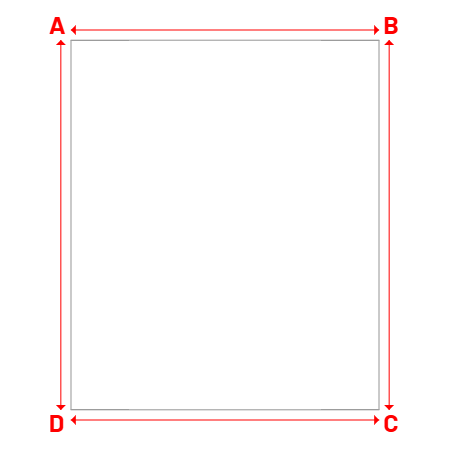 Bâche Rectangle en Protect 670 : La référence en matière de protection étanche Blanc RAL 9016 - 25.00x30.00m