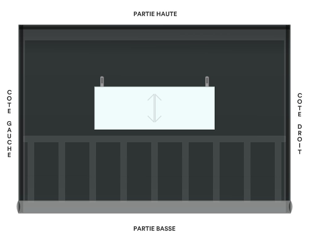 Bâche de façade pour mobil-home