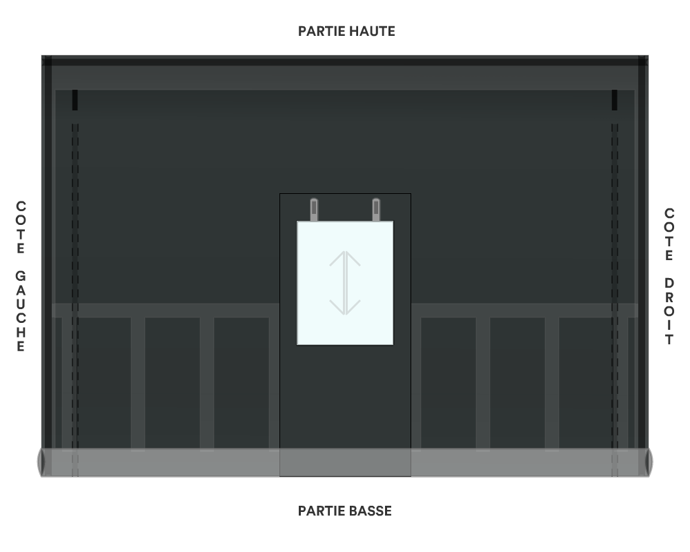 Bâche de façade pour mobil-home