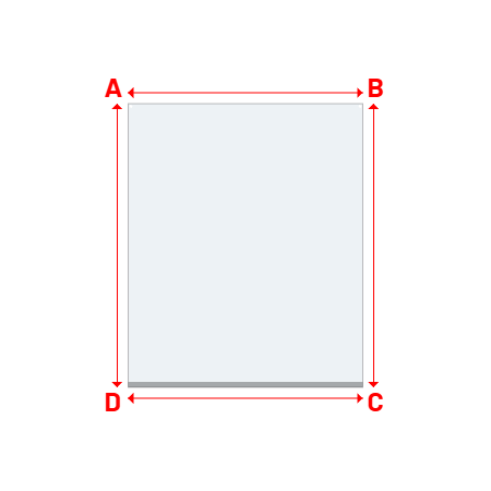 Bâche Rectangle en Soltis 502 Proof : bâche spéciale protection solaire & grand choix de coloris Blanc - 502V3-8102C - 2.15x2.60m